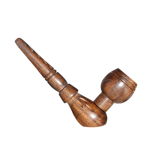 4-Inch Standing Cutting Wooden Smoke Pipe