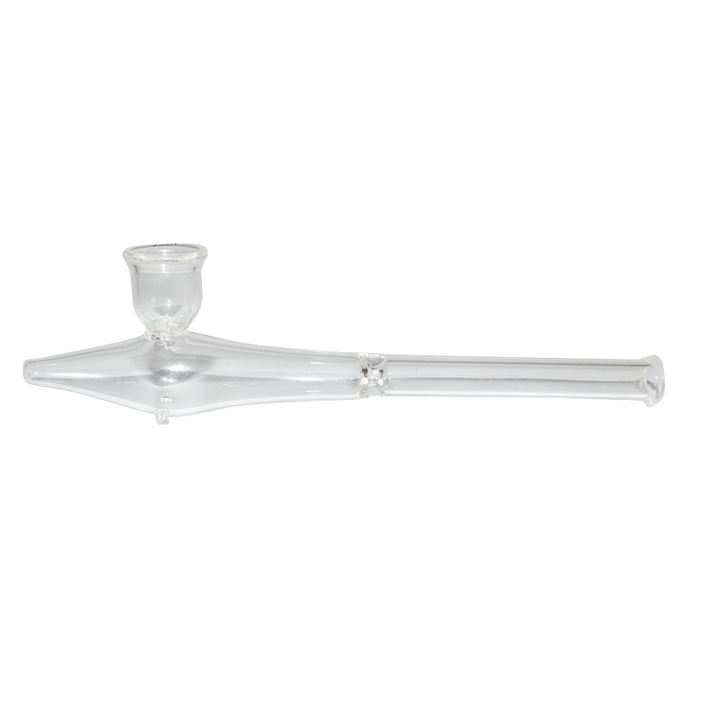 15 cm Transparent Glass Pipe