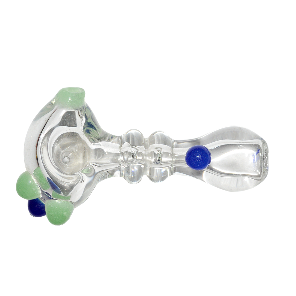 2.5 Inch Transparent Glass Pipe