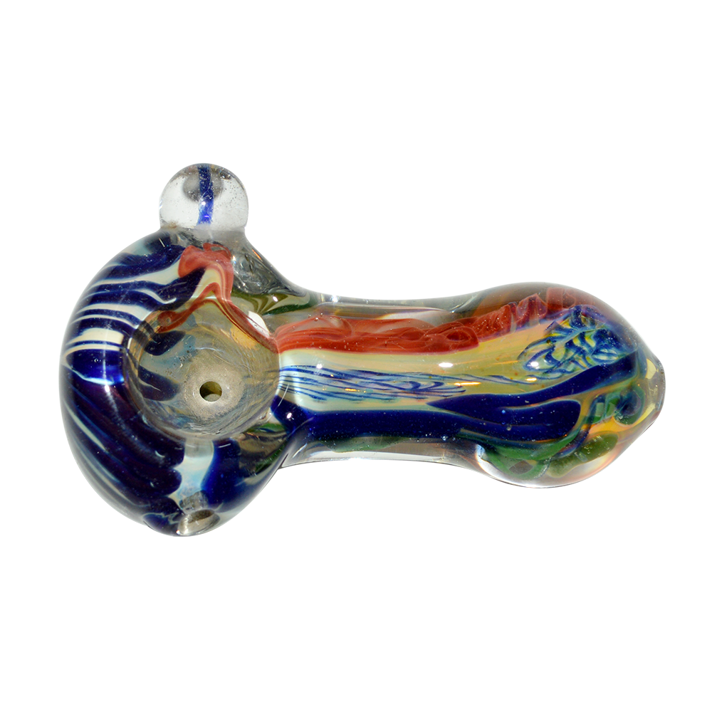 3-Inch Color Glass Pipe 