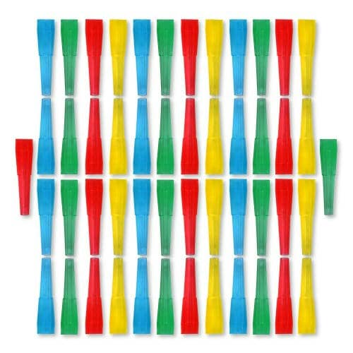 Hookah Mouth Tip Filters Disposable Colorful Mouth Tips (Pack of 100)