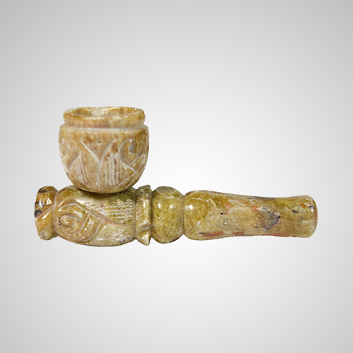 Stone Smoking Pipe 8CM  54gm