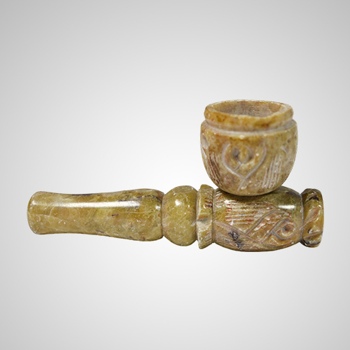 Stone Smoking Pipe 8CM  54gm