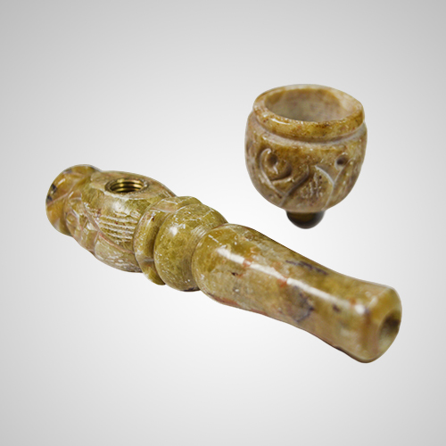 Stone Smoking Pipe 8CM  54gm