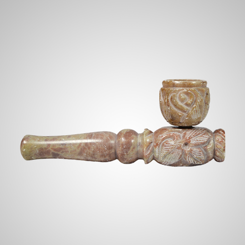 Stone Smoking Pipe 10CM 70gm