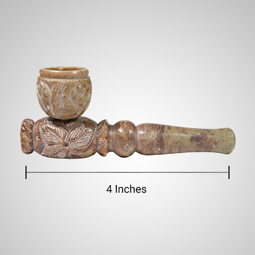 Stone Smoking Pipe 10CM 70gm