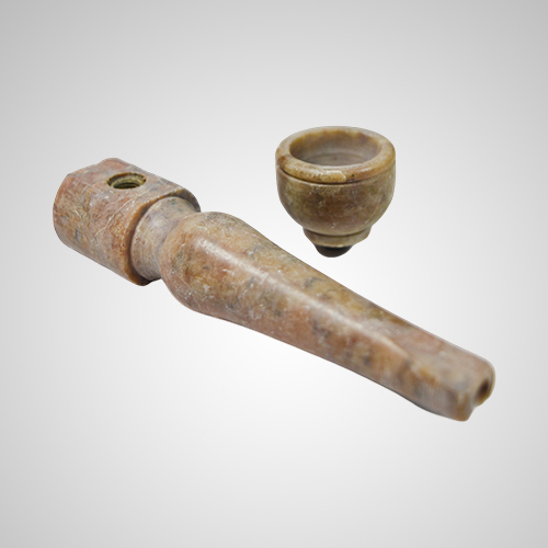 Stone Smoking Pipe 10CM 78gm