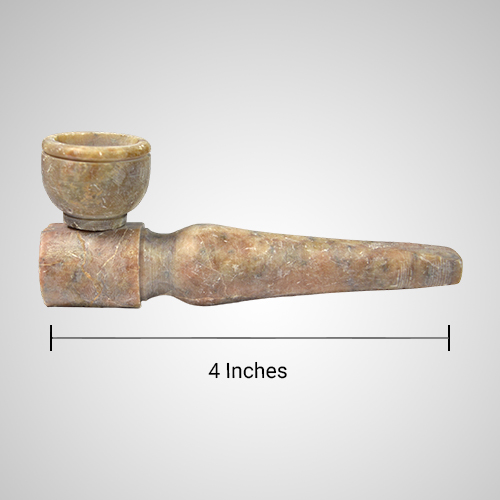 Stone Smoking Pipe 10CM 78gm